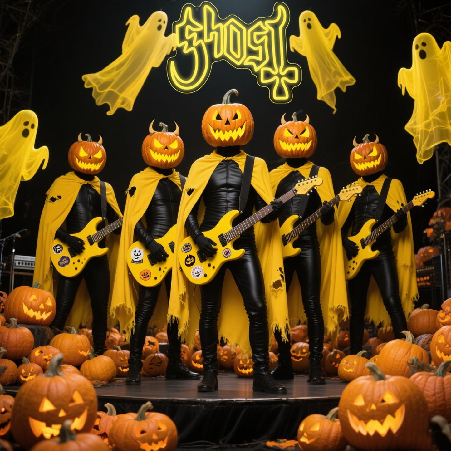 Saja Boys "Pink Idol Glow" Neon Sign | 13"x13" K-Pop Demon Hunters Aesthetic LED Wall Art