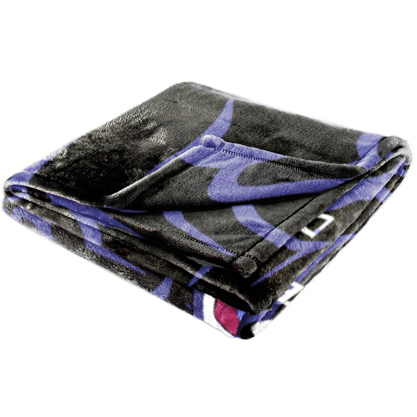 Saja Boys & Huntrix Chibi Plush Throw | K-Pop Demon Hunters Lavender Aesthetic Dorm Blanket