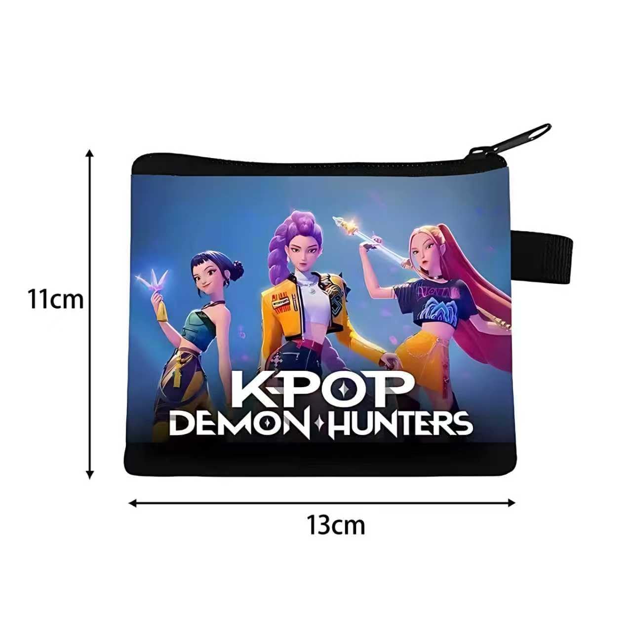 Demon Movie Hunters Element Girl's Wallet 13×11CM — Mini & Compact