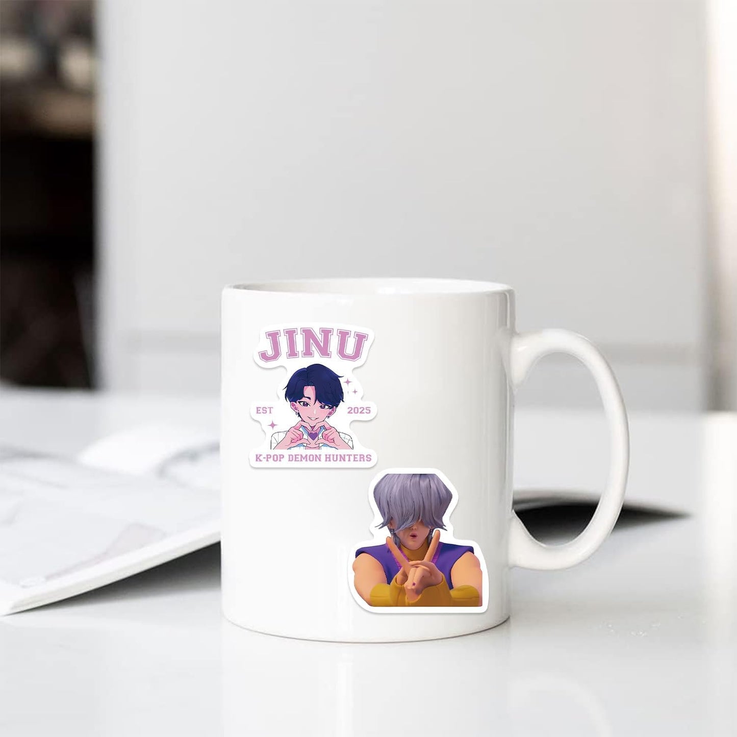 Saja Boys 50-Piece Sticker Pack | K-Pop Demon Hunters Waterproof Vinyl Decal Set