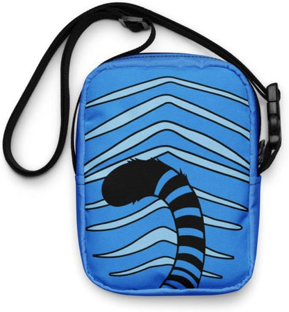 KPop Demon Hunters Derpy Tiger Crossbody Bag – Cute Character Shoulder Purse with Adjustable Strap – Lightweight Everyday Accessory – Officially Licensed