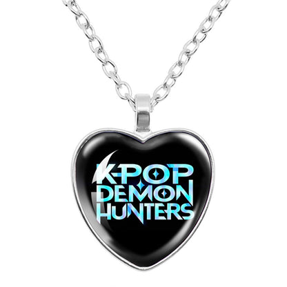 K-Pop Demon Hunters Necklace — Collectible Character Jewelry Gift