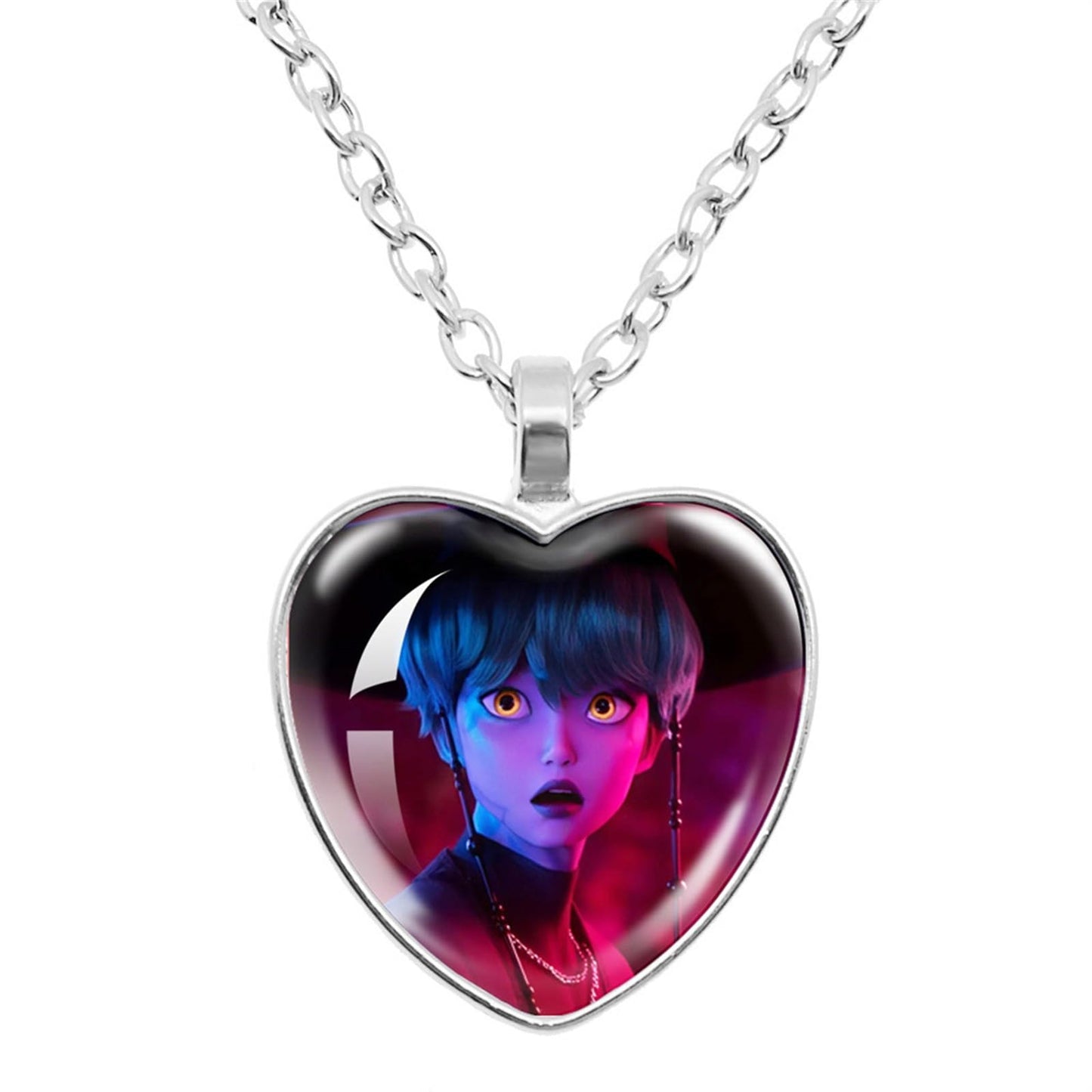 K-Pop Demon Hunters Necklace — Collectible Character Jewelry Gift