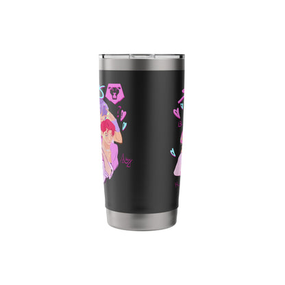 Saja Boys "Heartthrob" Insulated Tumbler | K-Pop Demon Hunters Stainless Steel Techwear Bottle