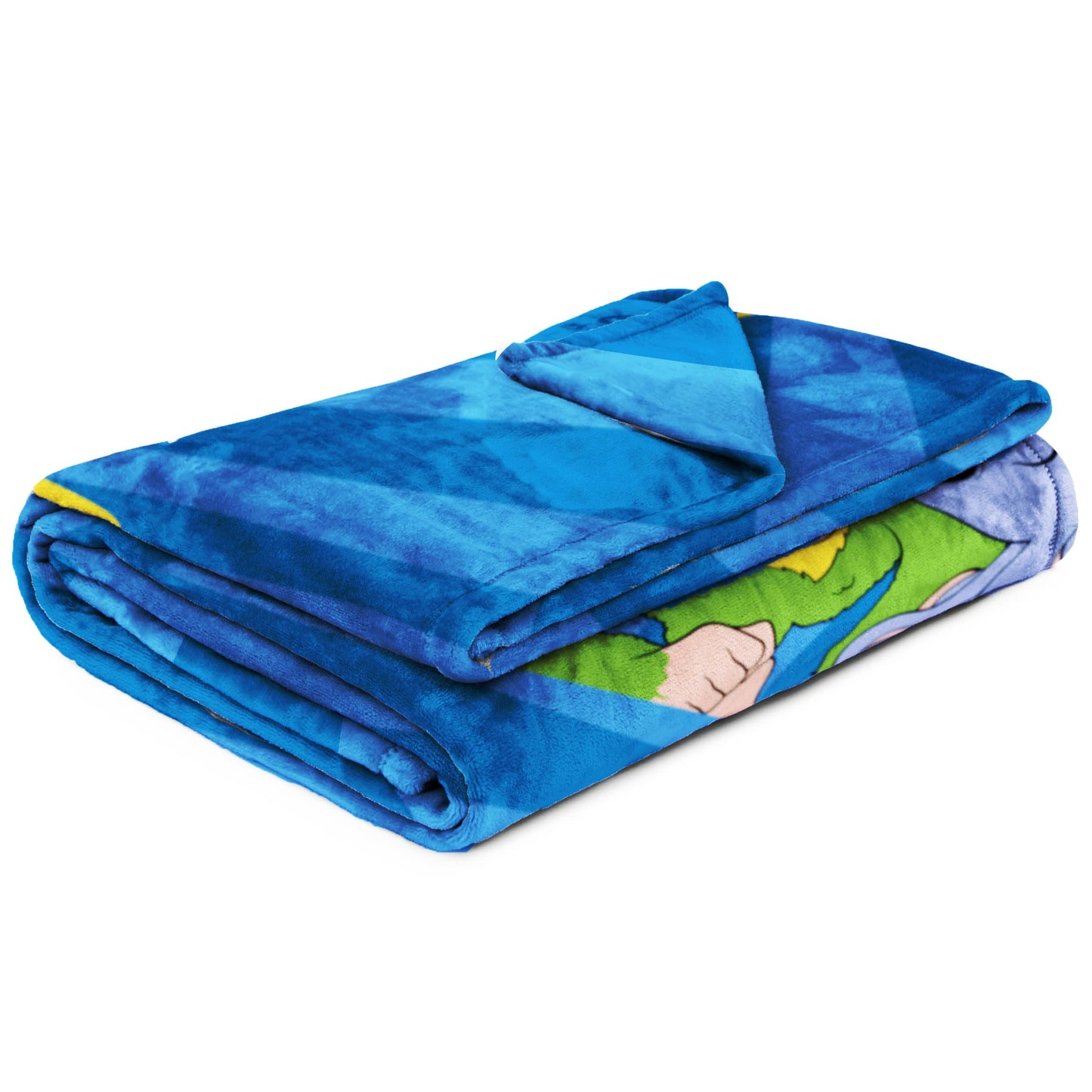 Saja Boys & Huntrix Chibi Plush Throw | K-Pop Demon Hunters Lavender Aesthetic Dorm Blanket