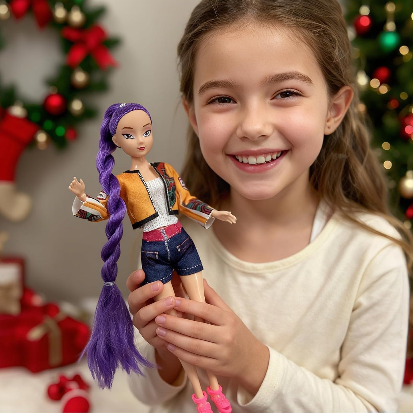 Huntrix 11.5" Poseable Dolls 3-Pack — K-Pop Demon Hunters Collectible Action Dolls