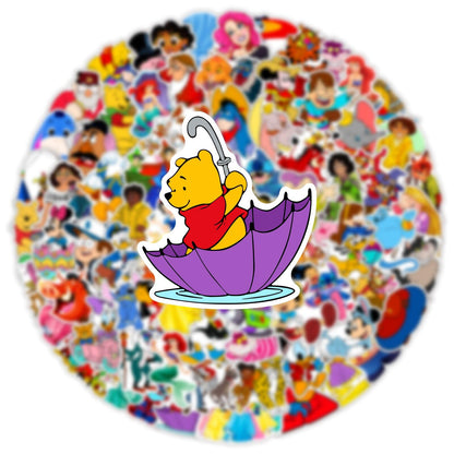 K-Pop Demon Hunters DIY "Make-A-Face" Sticker Set | 24-Sheet Saja Boys & Huntrix Interactive Party Decals