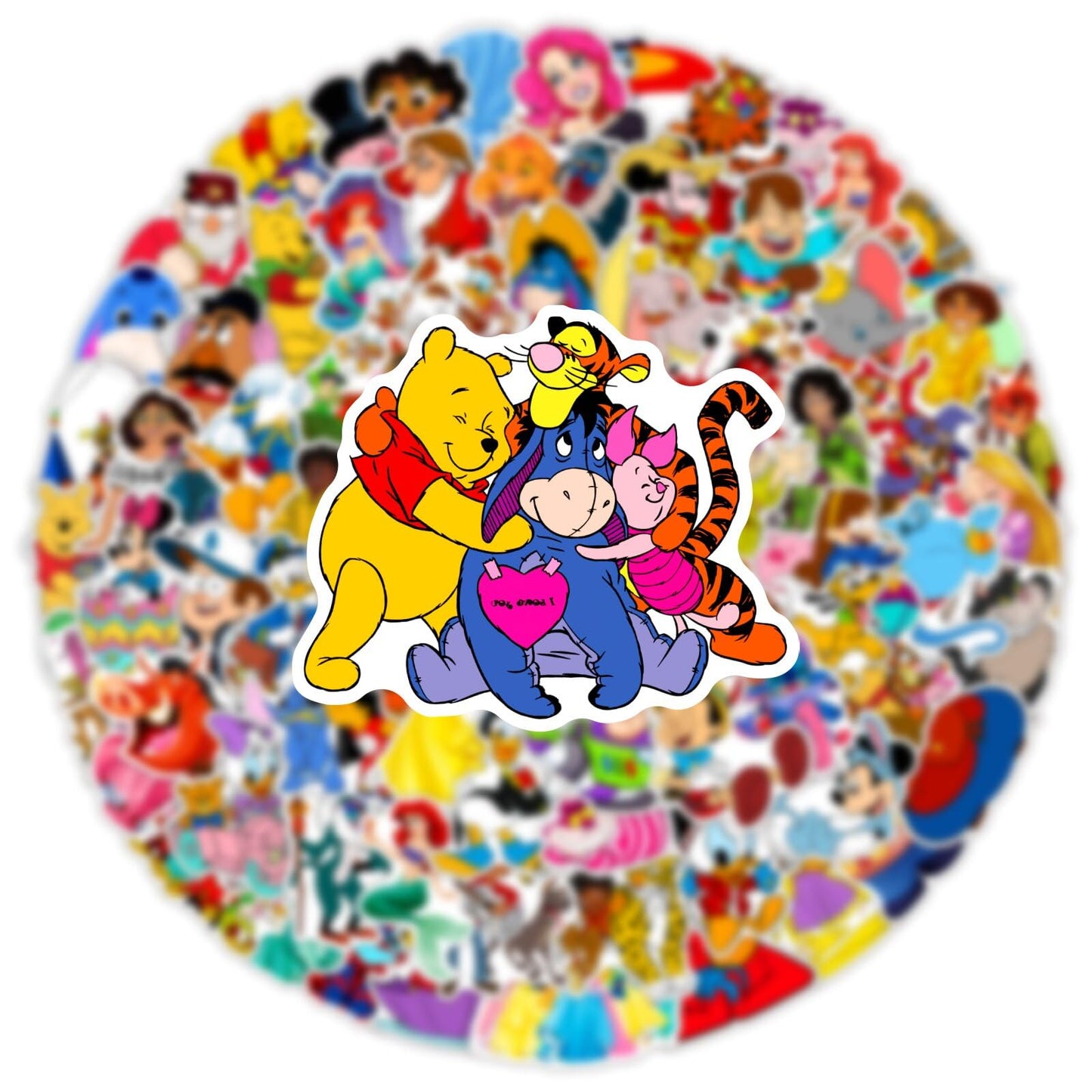 K-Pop Demon Hunters DIY "Make-A-Face" Sticker Set | 24-Sheet Saja Boys & Huntrix Interactive Party Decals