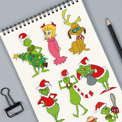 K-Pop Demon Hunters DIY "Make-A-Face" Sticker Set | 24-Sheet Saja Boys & Huntrix Interactive Party Decals