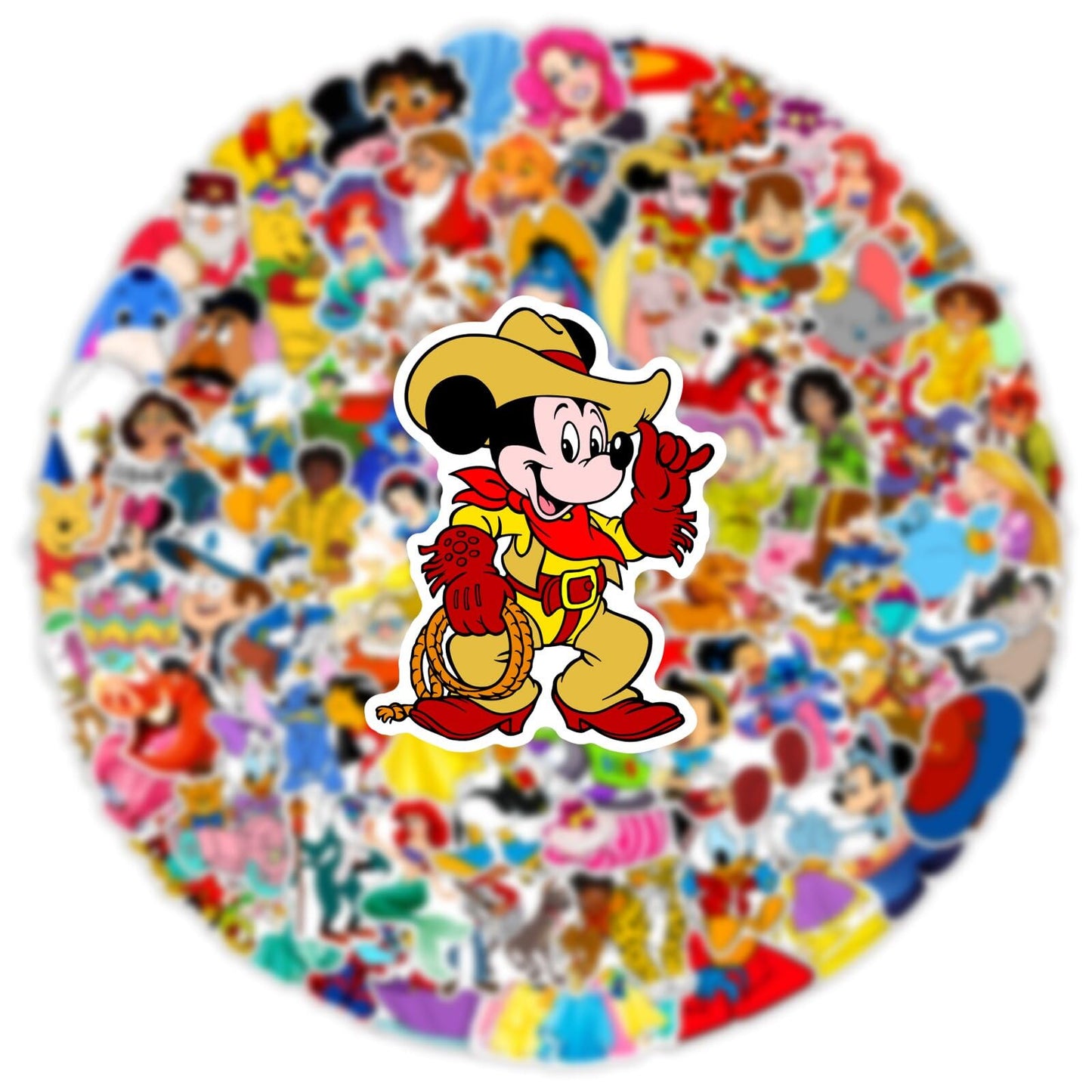 K-Pop Demon Hunters DIY "Make-A-Face" Sticker Set | 24-Sheet Saja Boys & Huntrix Interactive Party Decals