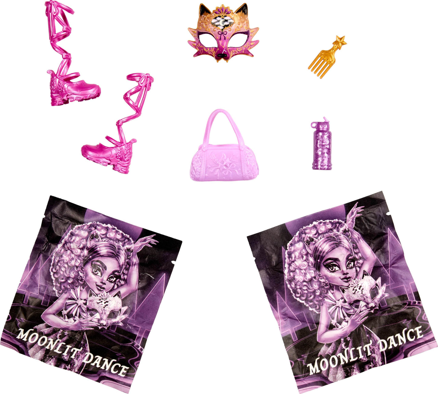 Monster High Buried Secrets Dolls & Accessories — Cozy Creepover Mystery Doll + 5 Unboxing Surprises