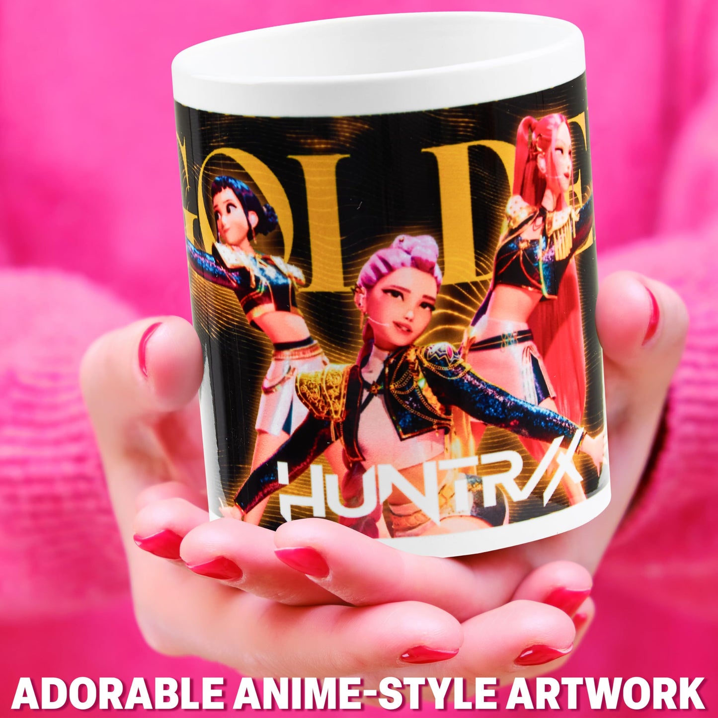 Saja Boys "The Pride" 11oz Ceramic Mug | K-Pop Demon Hunters White Idol Coffee Cup