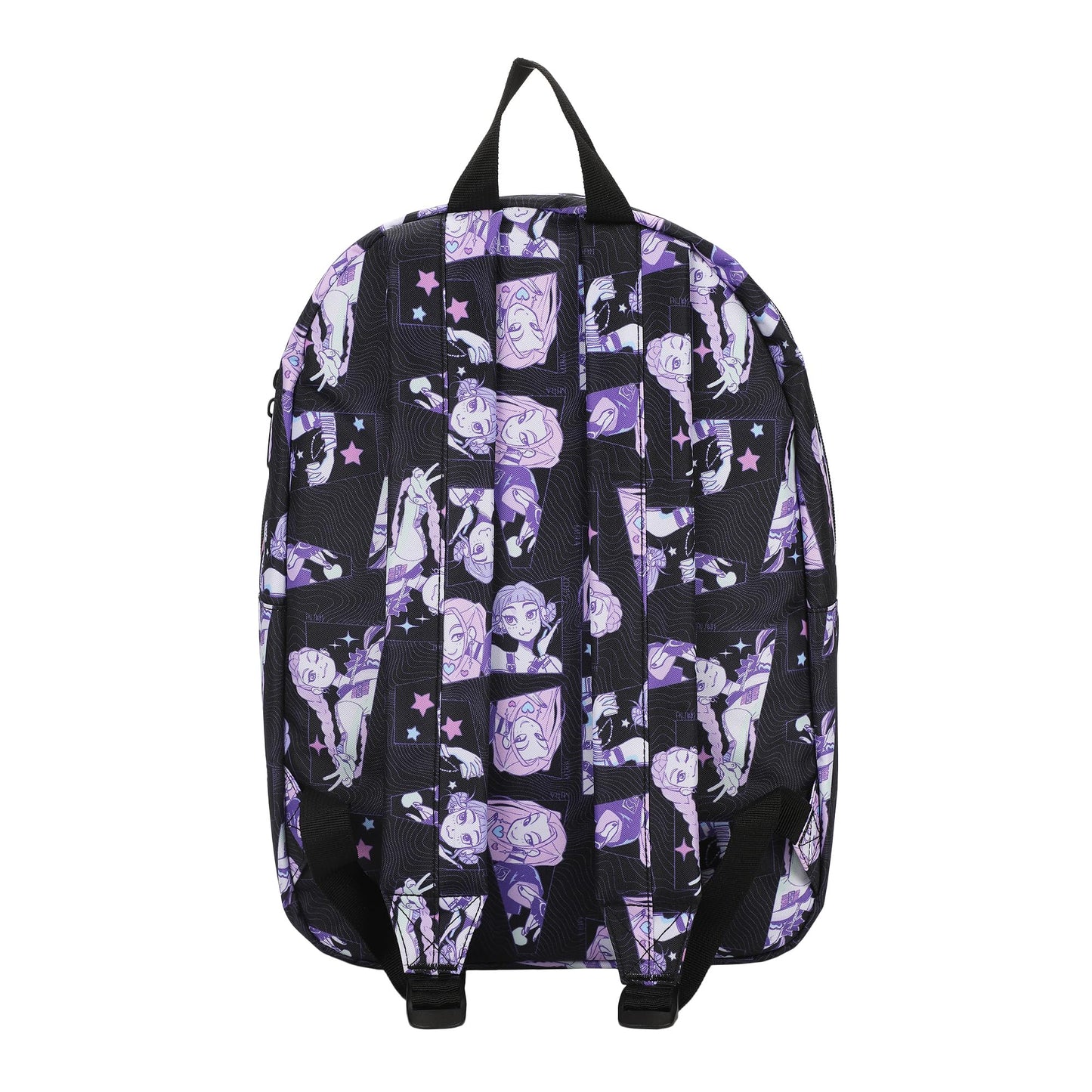 Saja Boys "Dark Idol" All-Over Print Backpack | 16.5" K-Pop Demon Hunters Tech Streetwear Bag