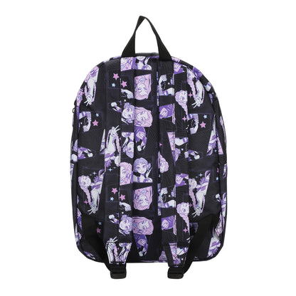 Saja Boys "Dark Idol" All-Over Print Backpack | 16.5" K-Pop Demon Hunters Tech Streetwear Bag