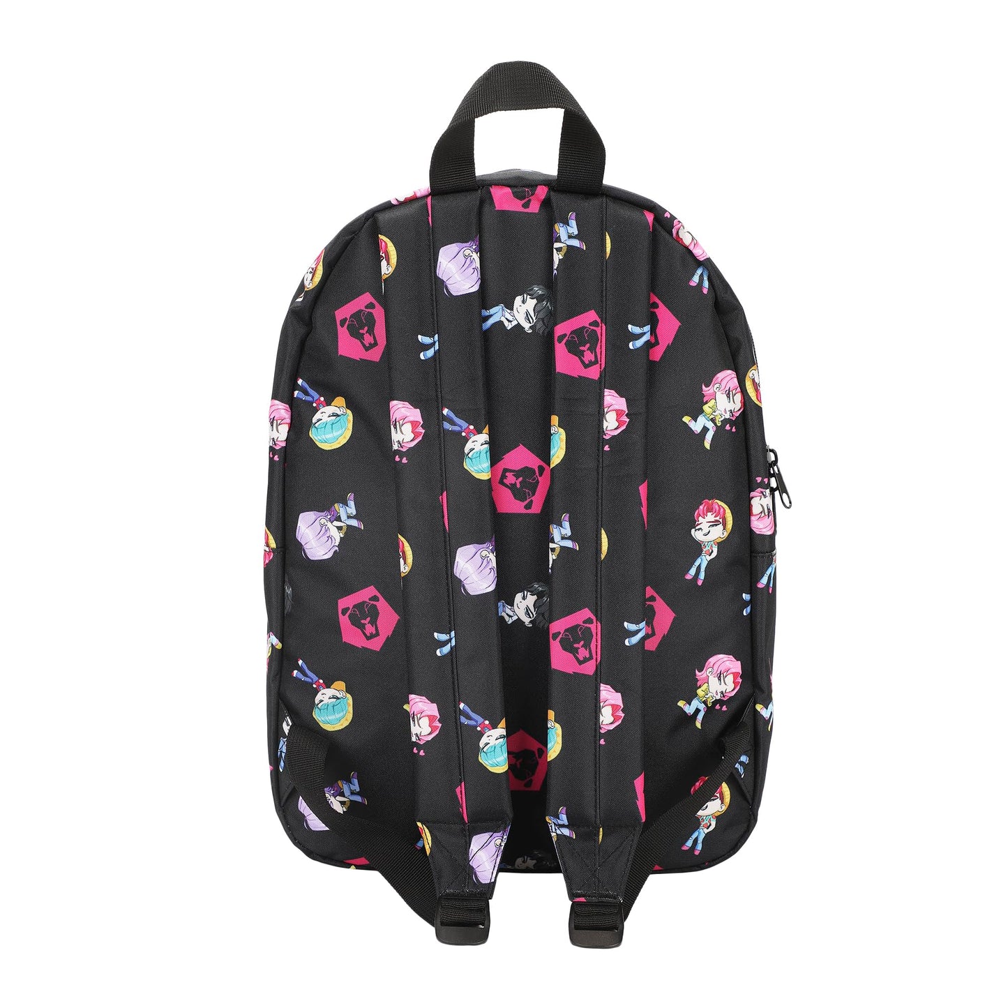 Saja Boys "Dark Idol" All-Over Print Backpack | 16.5" K-Pop Demon Hunters Tech Streetwear Bag