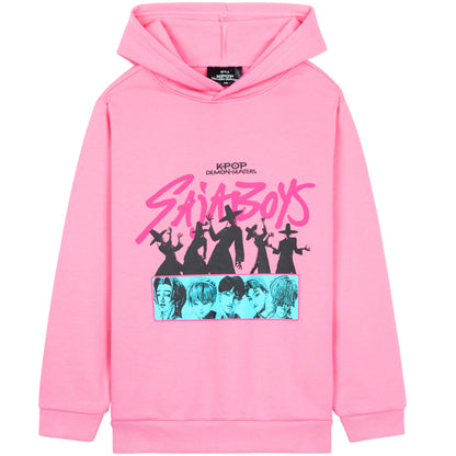 K-Pop Demon Hunters Hoodie for Girls & Teens — Officially Licensed Warm Pullover