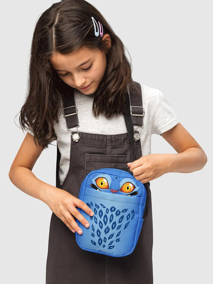 KPop Demon Hunters Derpy Tiger Crossbody Bag – Cute Character Shoulder Purse with Adjustable Strap – Lightweight Everyday Accessory – Officially Licensed