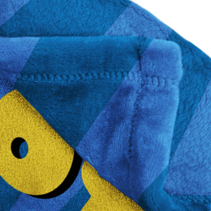 Saja Boys & Huntrix Chibi Plush Throw | K-Pop Demon Hunters Lavender Aesthetic Dorm Blanket