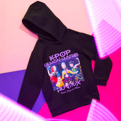 K-Pop Demon Hunters Hoodie for Girls & Teens — Officially Licensed Warm Pullover
