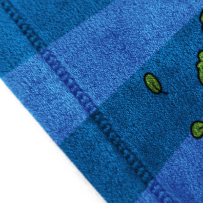 Saja Boys & Huntrix Chibi Plush Throw | K-Pop Demon Hunters Lavender Aesthetic Dorm Blanket