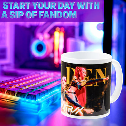 Saja Boys "The Pride" 11oz Ceramic Mug | K-Pop Demon Hunters White Idol Coffee Cup