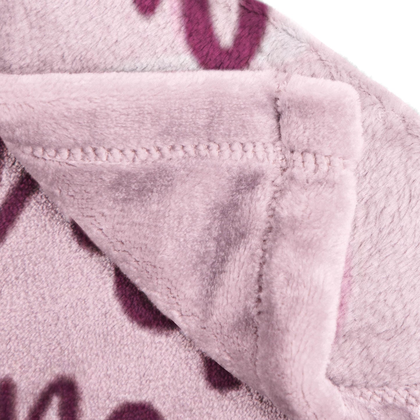 Saja Boys & Huntrix Chibi Plush Throw | K-Pop Demon Hunters Lavender Aesthetic Dorm Blanket