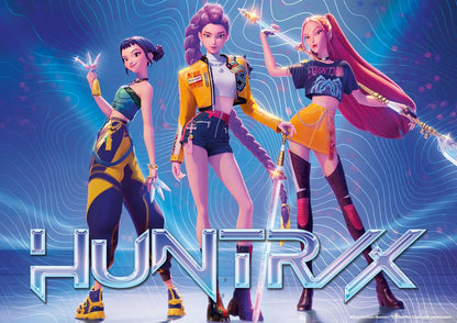 Buffalo Games Huntrix: K-Pop Demon Hunters 500-Piece Foil Jigsaw Puzzle