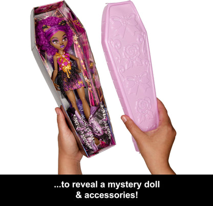 Monster High Buried Secrets Dolls & Accessories — Cozy Creepover Mystery Doll + 5 Unboxing Surprises