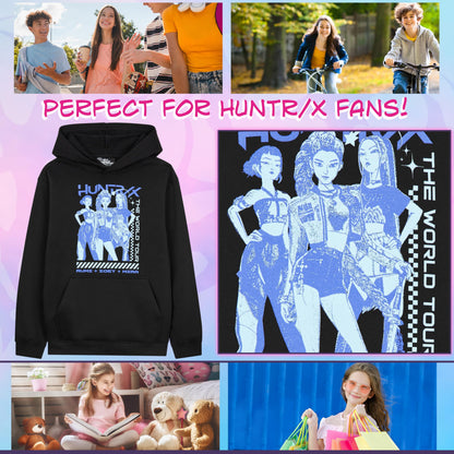 K-Pop Demon Hunters Hoodie for Girls & Teens — Officially Licensed Warm Pullover