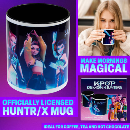 Saja Boys "The Pride" 11oz Ceramic Mug | K-Pop Demon Hunters White Idol Coffee Cup