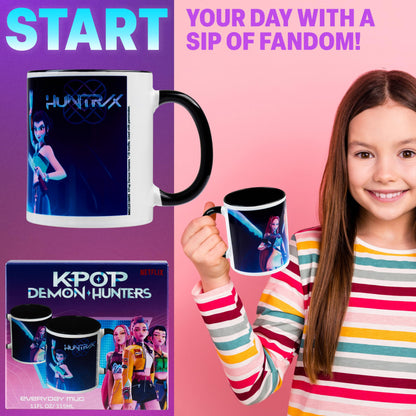 Saja Boys "The Pride" 11oz Ceramic Mug | K-Pop Demon Hunters White Idol Coffee Cup