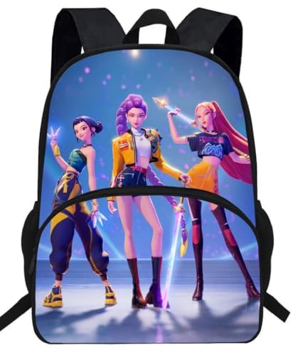 Demon style lightweight backpack with padded laptop compartment