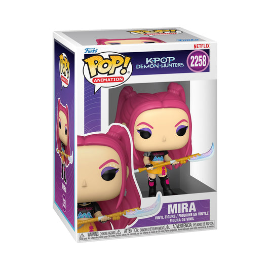 Funko Pop! Animation: Kpop! Demon Hunter - Mira - Collectable Vinyl Figure - Gift Idea - Official Merchandise - Toys for Kids & Adults - TV Fans - Model Figure for Collectors