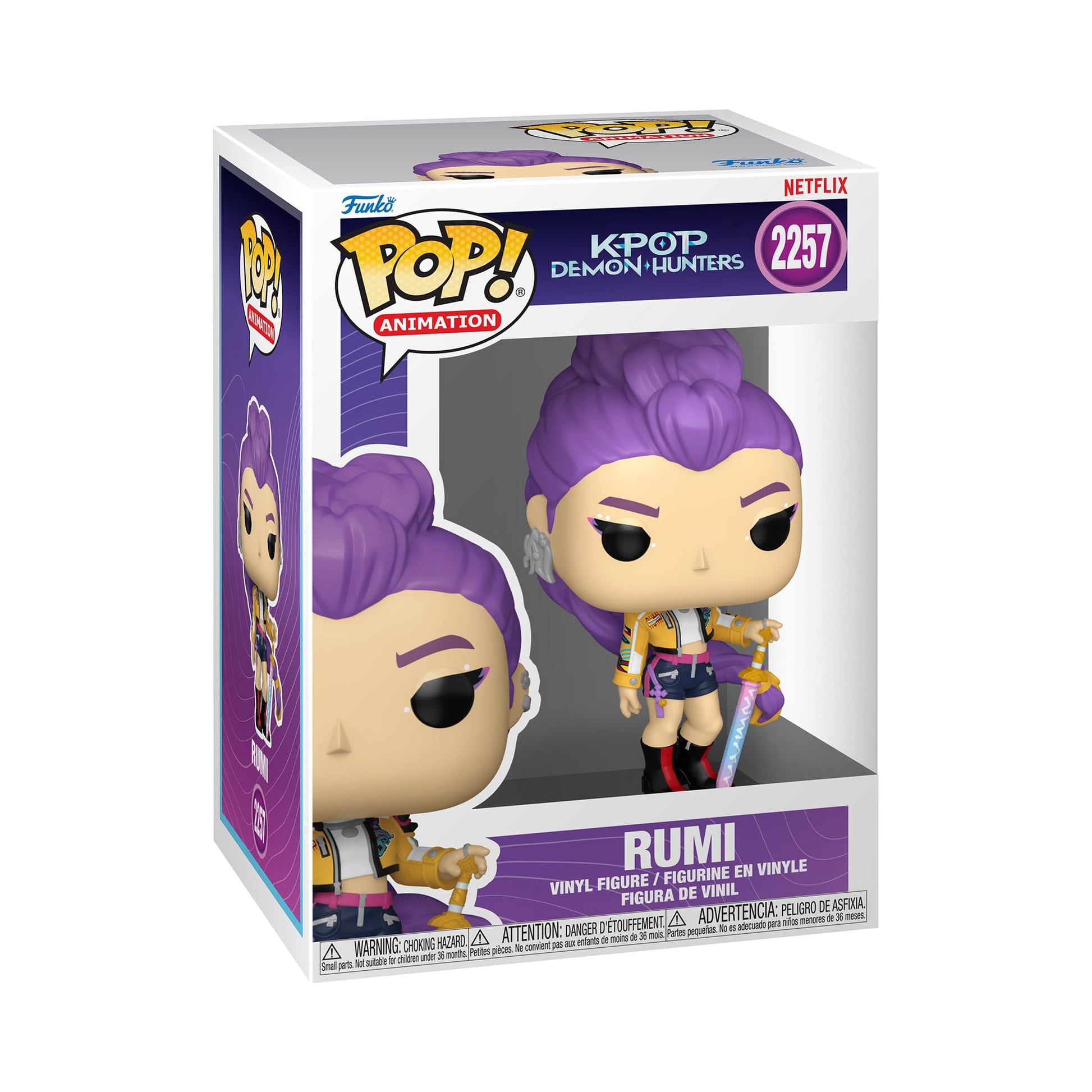 Funko Pop! Animation: Kpop! Demon Hunter - Rumi - Collectable Vinyl Figure - Gift Idea - Official Merchandise - Toys for Kids & Adults - TV Fans - Model Figure for Collectors