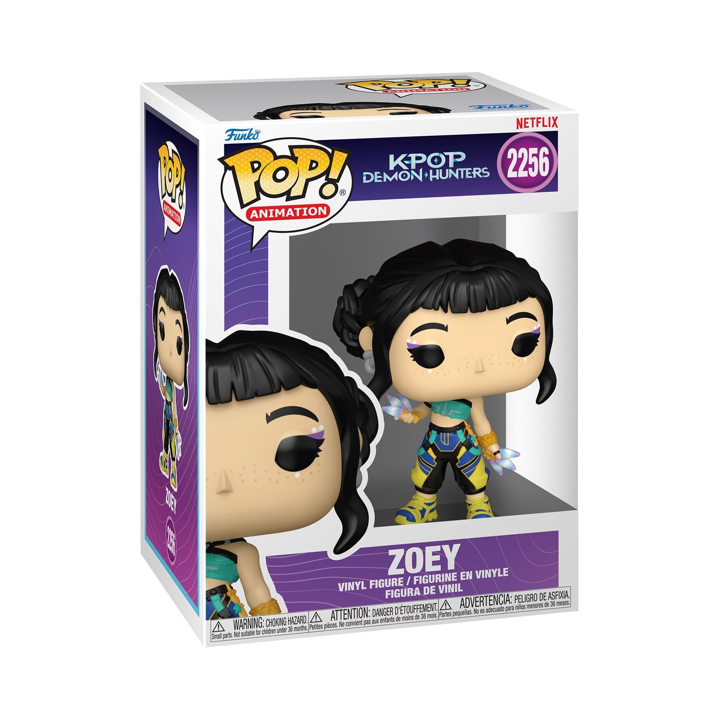 Funko Pop! Animation: Kpop! Demon Hunter - Zoey - Collectable Vinyl Figure - Gift Idea - Official Merchandise - Toys for Kids & Adults - TV Fans - Model Figure for Collectors