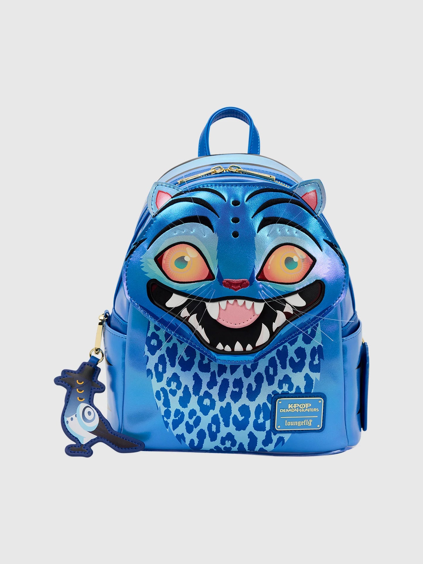 HUNTR/X ita bag clear window backpack for K-Pop Demon Hunters fans, pin and badge display mini backpack