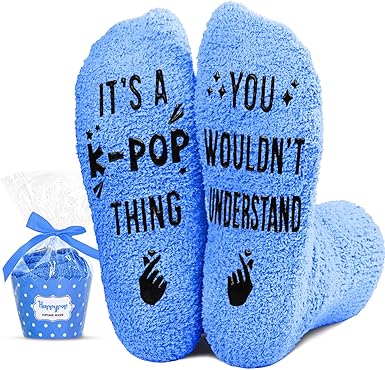 K-Pop crazy music socks unisex K-Pop gifts for kids, women and men