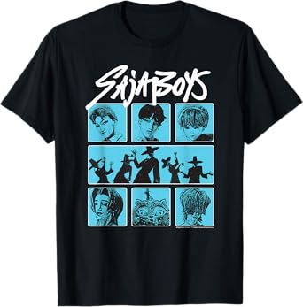 Saja Boys Demon Hunters poster T-shirt front view