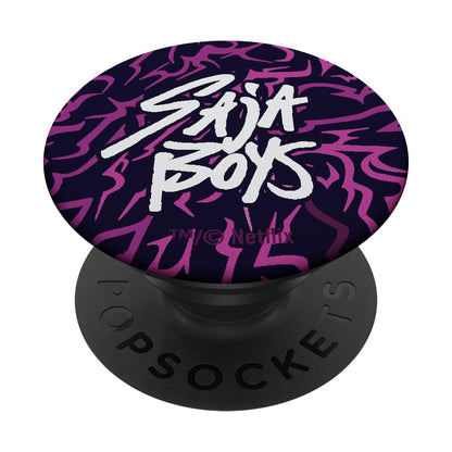 KPop Demon Hunters Saja Boys Demon Pattern PopSockets Adhesive PopGrip